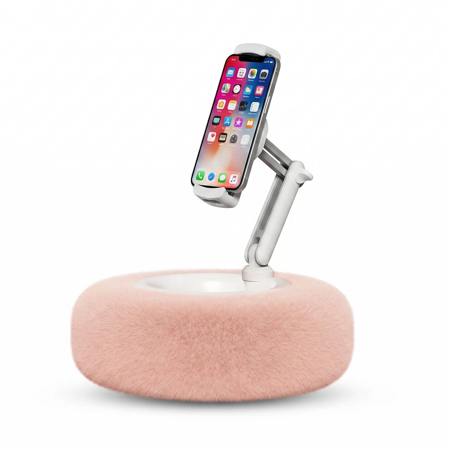 Tablet Pillow Stand with Snack Bowl